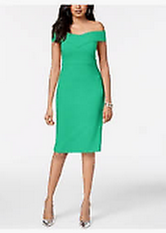 Thalia Sodi Off-the-Shoulder Sheath Dress