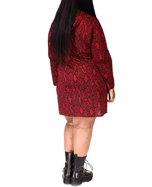 Michael Michael Kors Plus Size Printed Hoodie Dress