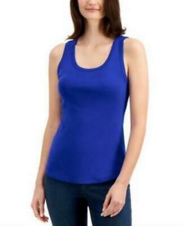 Charter Club Supima Cotton Knit Tank