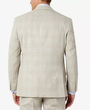 Sean John Mens Classic-Fit Plaid Suit Jacket, Size 40R