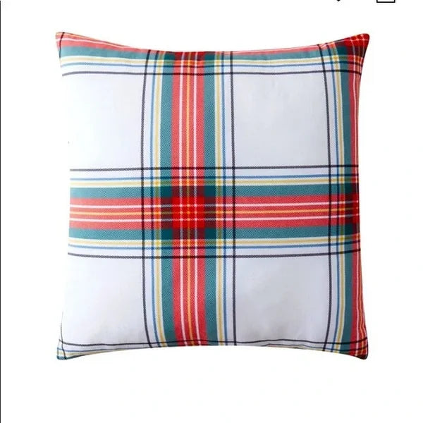 Birch Trails Plaid Reversible Decorative Pillow, 24″ x 24″