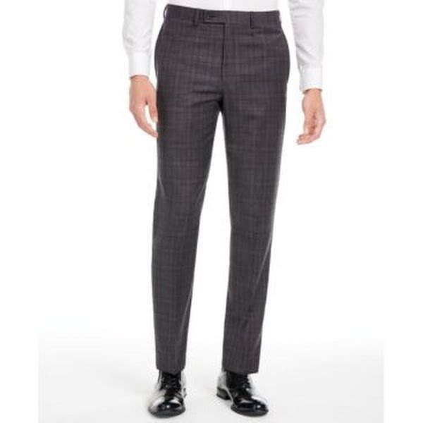 Calvin Klein Mens X Slim-Fit Stretch Suit Separate Pants, 32X30