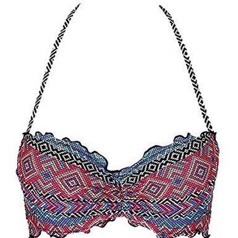 Sundazed Nixie Underwire Bra-Sized Halter Bikini Top