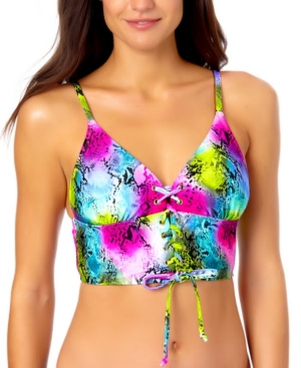 California Waves Juniors Cami Bikini Top