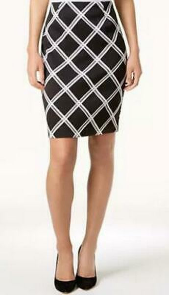 Alfani Women's  Printed Pencil Skirt, Size 8