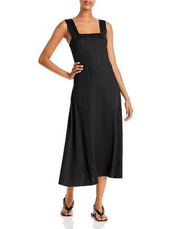 Theory Paneled Midi Dress Vanessa Jane Theory Paneled Midi Dress Vanessa Jane