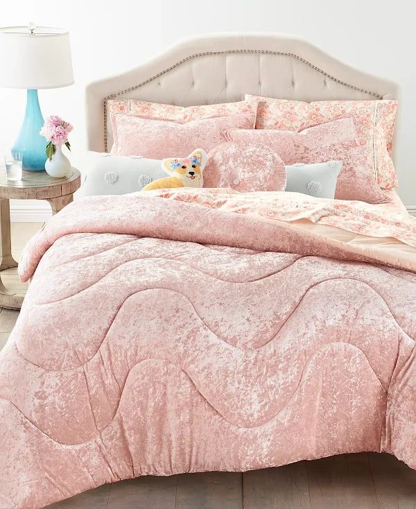 Whim by Martha Stewart Collection Velvet Wave 2-PC. Twin/Twin XL Comforter Set