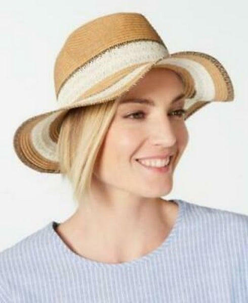 Inc Packable Raffia Panama Hat