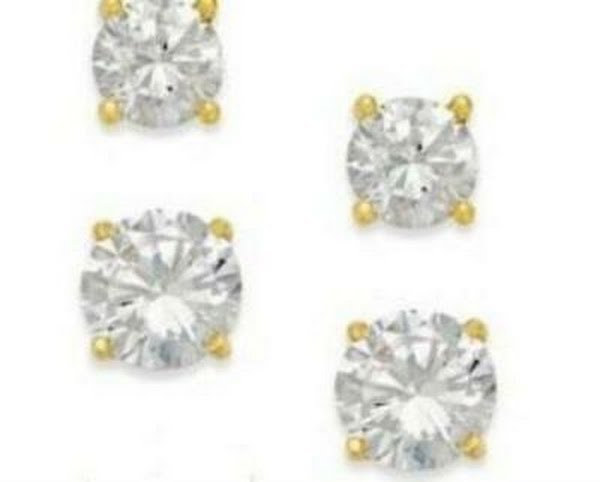 Giani Bernini Cubic Zirconia Stud Earrings