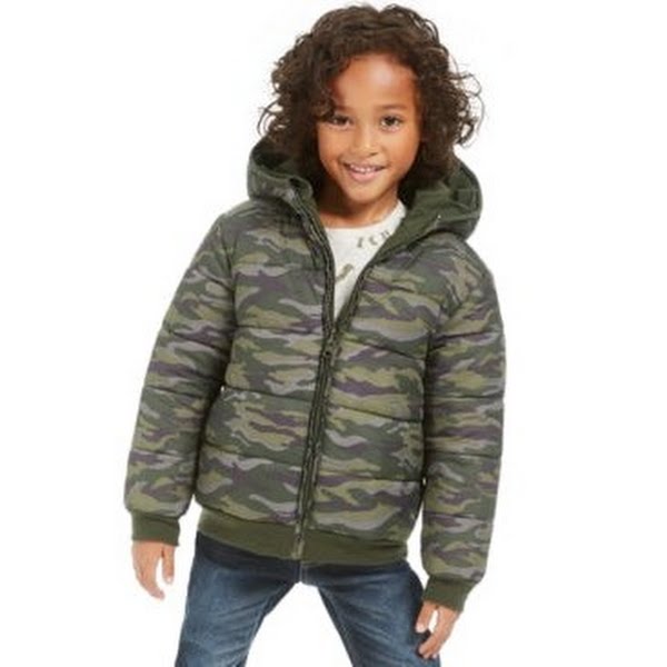 Epic Threads Boys Reversible Water-Resistant  Puffer Jacket