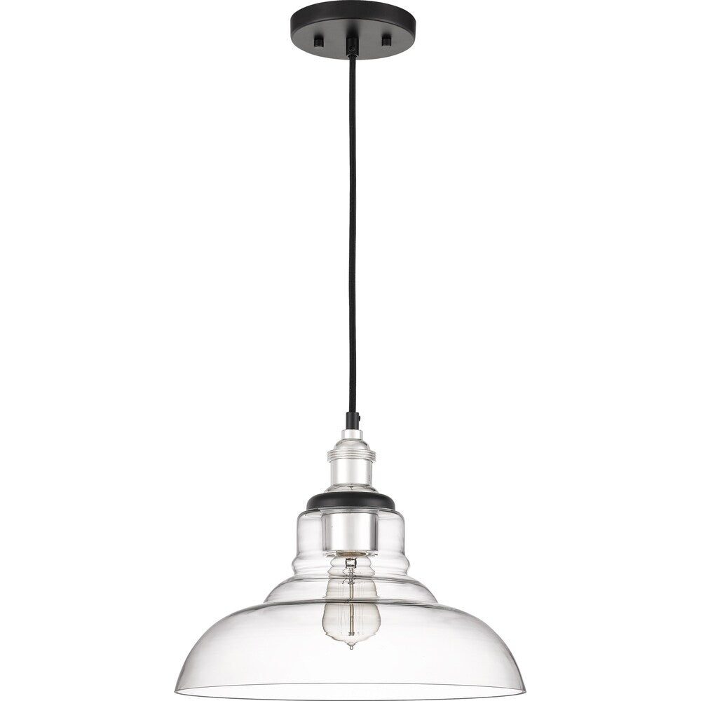 Hobbs Earth Black 1-light Mini Pendant