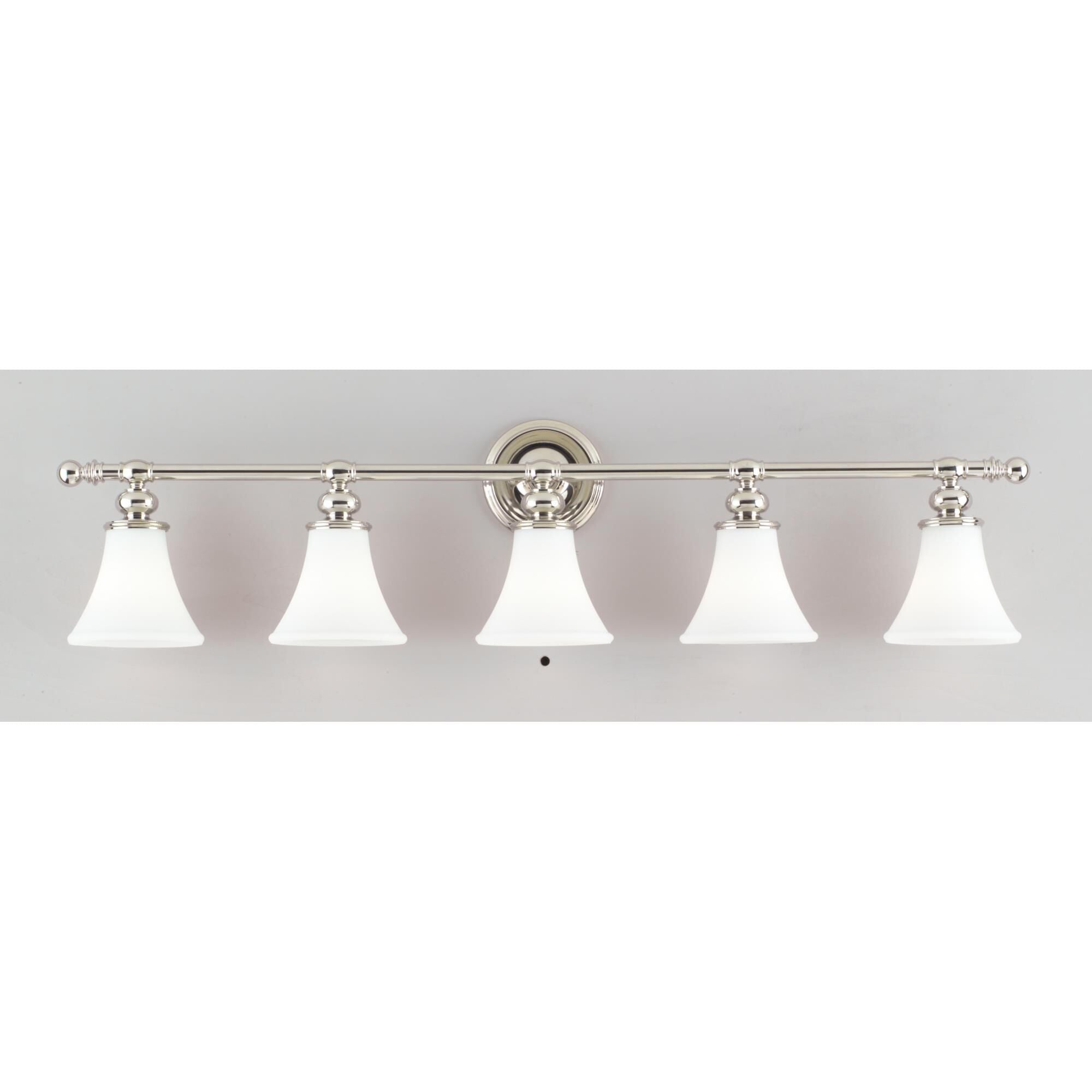 Hudson Valley Lighting 4505 Weston 5 Light 43 Wide Bathroom Vanity Light – Nicke