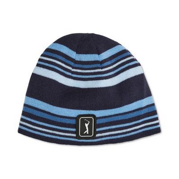 PGA Tour Unisex Reversible Beanie – Blue Iris