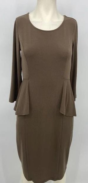 George Simonton Dress With Peblum Waist, Size XXS