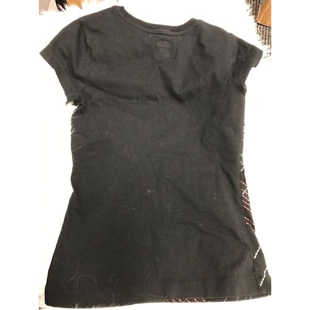 FILA SPORT Girls Tee T-shirt Black, Size 7/8