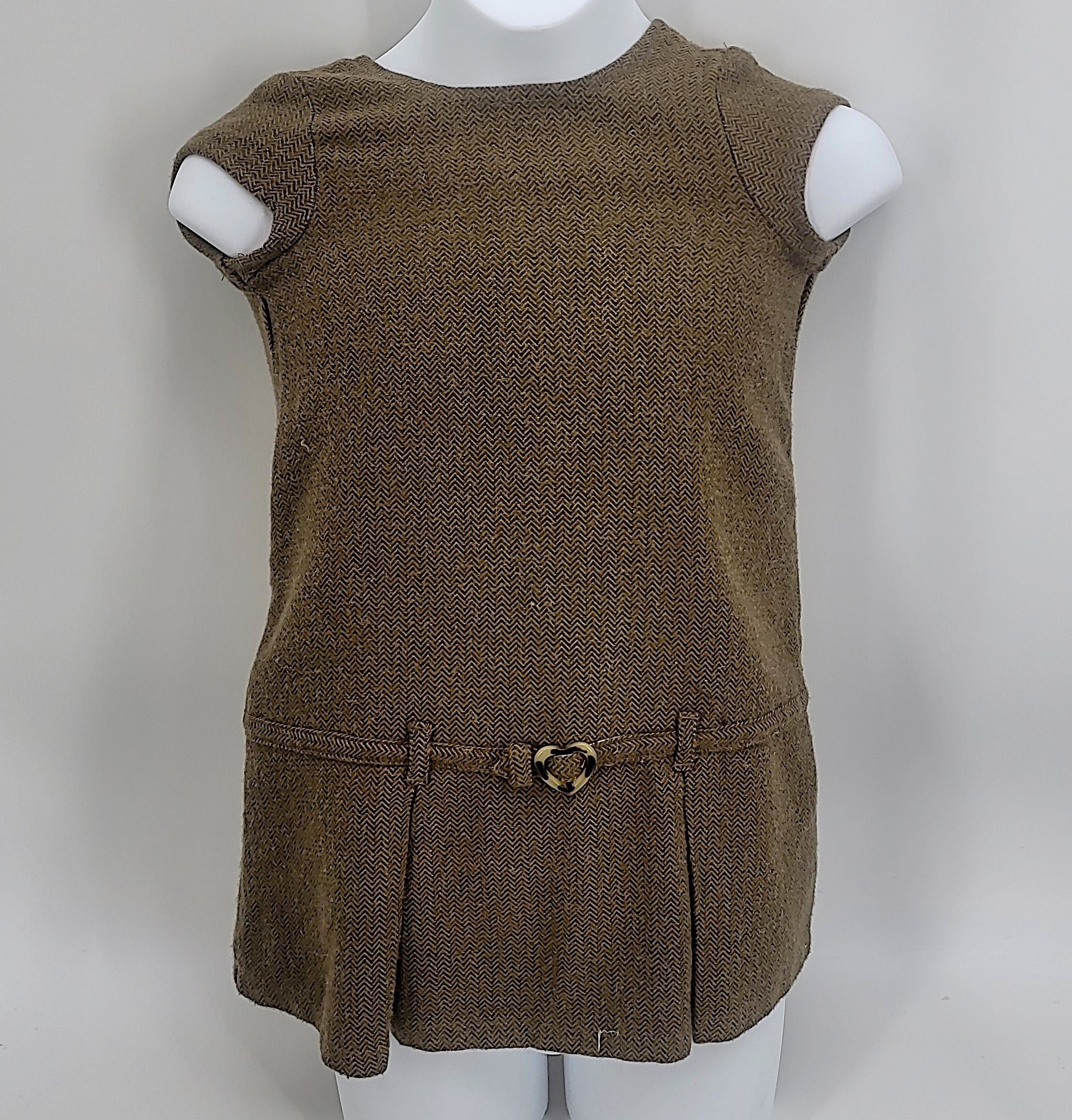 Old Navy Girls Dress, Size 4T/Brown