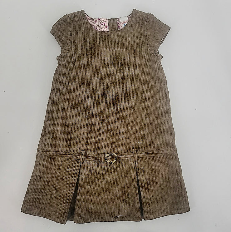 Old Navy Girls Dress, Size 4T/Brown