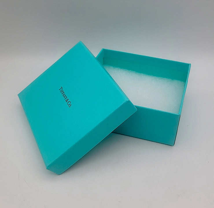 Tiffany and Co Small Gift Box, 5W X 4D X 2H