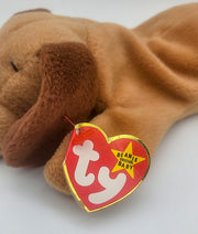 Ty Beanie Babies Bones the Dog, With14 Errors