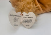 Ty Beanie Baby Spunky The Cocker Spaniel 1997 Retired With Tag Errors, Pellets