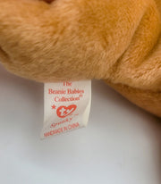 Ty Beanie Baby Spunky The Cocker Spaniel 1997 Retired With Tag Errors, Pellets