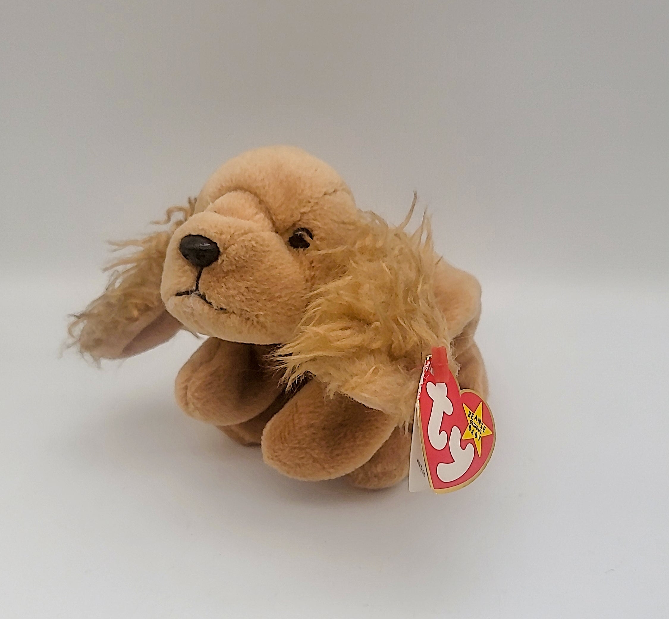 Ty Beanie Baby Spunky The Cocker Spaniel 1997 Retired With Tag Errors Vanessa Jane