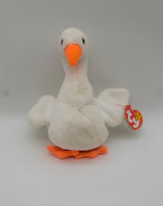 Ty Beanie Babies Gracie the Swan, Rare P.V.C. Pellets Retired With Errors -4126