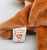 Ty Beanie Baby Sly the Fox (White Belly) With Errors