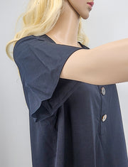 Afani Women's  Flutter Sleeve Top, Choose Sz/Color