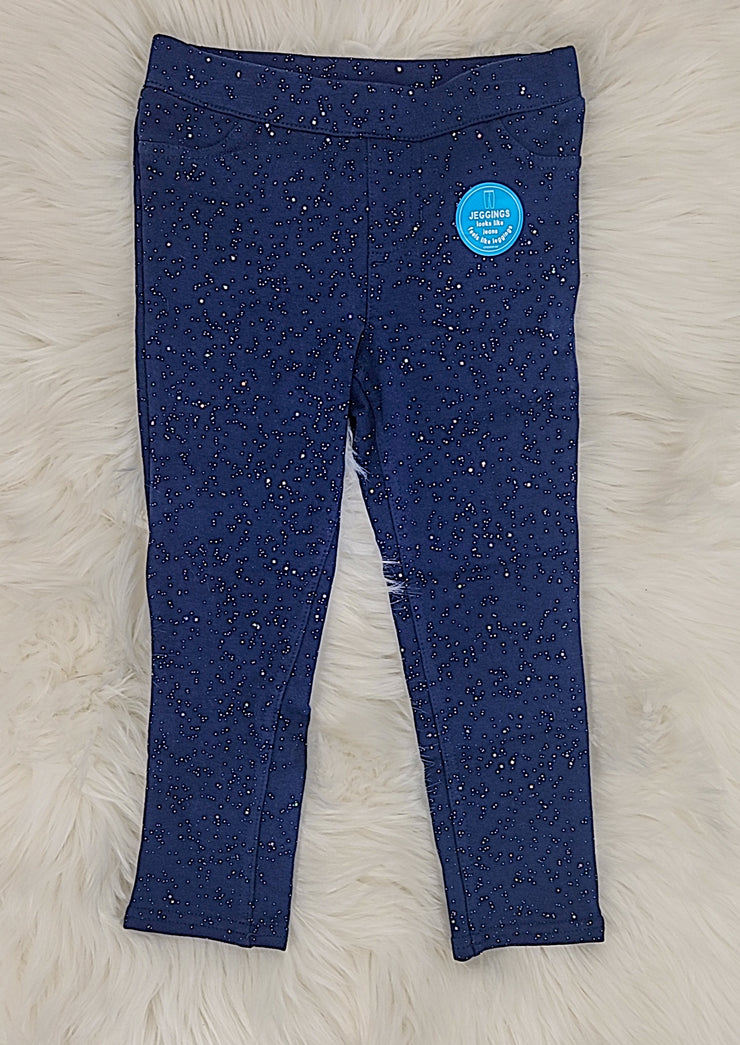 Carters Girls French Terry Jeggings , Size 3T