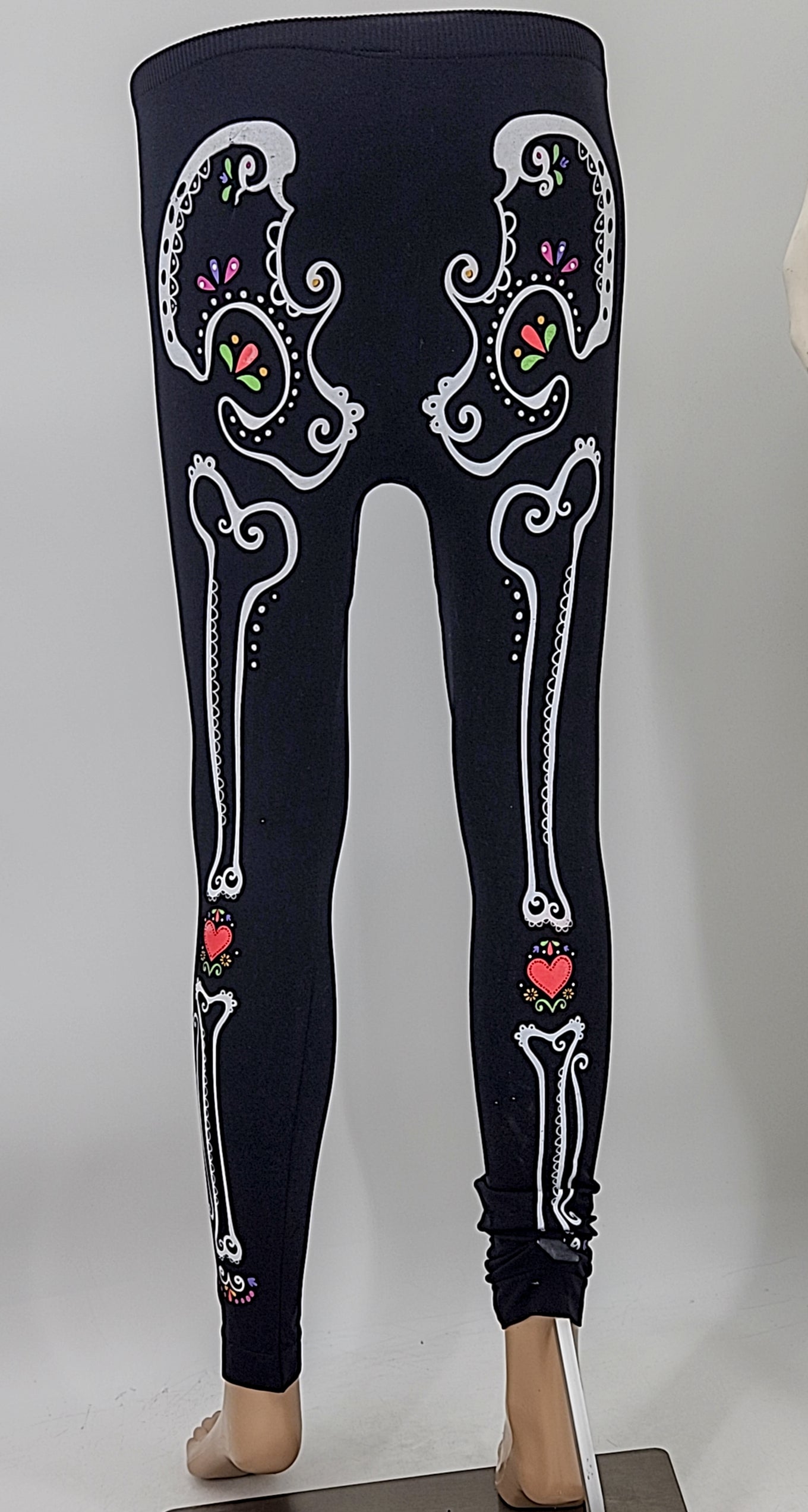 Womens Halloween Leggings, Size Small