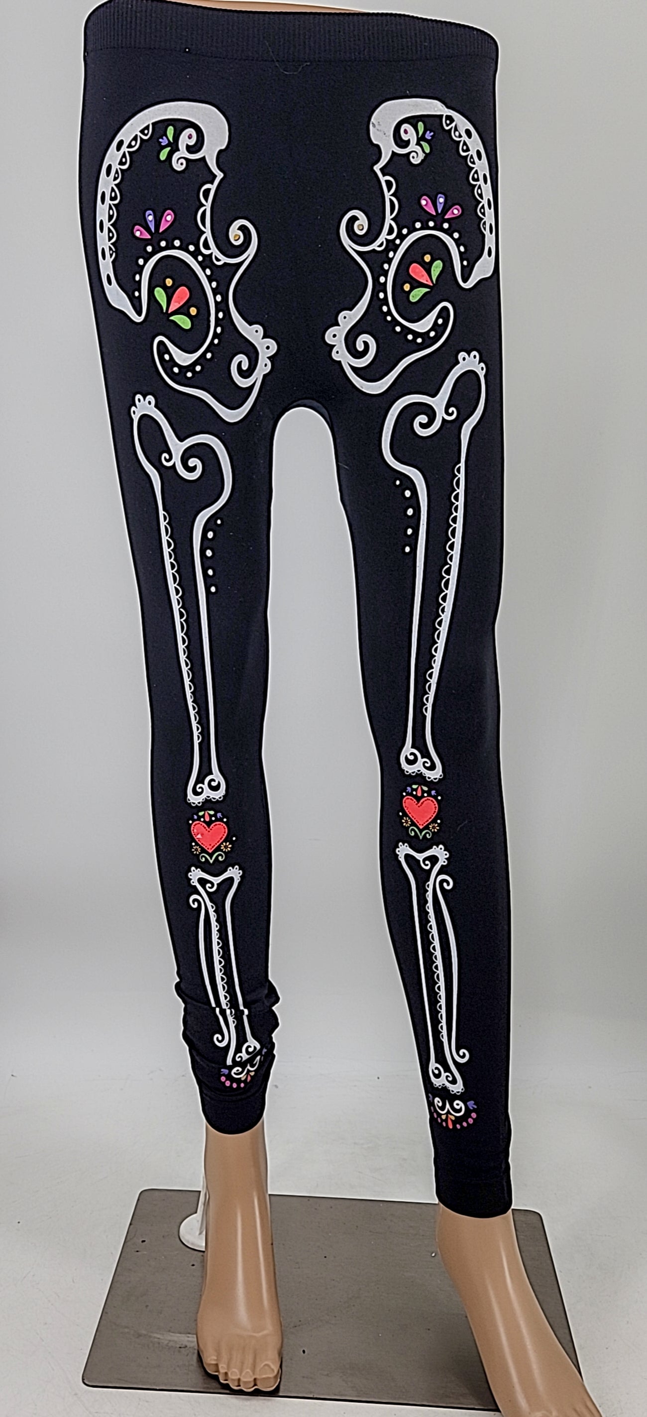 Womens Halloween Leggings, Size Small