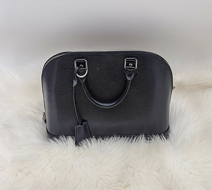 Louis Vuitton Alma EPI Patent Leather Bag