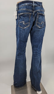 Silver Jeans Co. Womens Avery Bootcut Jean, Size 30x31/Indigo