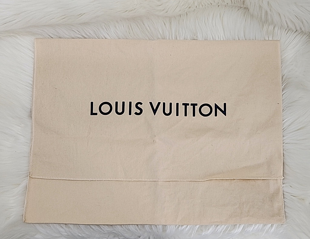 Authentic LOUIS VUITTON Extra Large Envelope Storage Dust Bag 22”L x 15”H