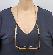 Violet and Brooks Hypoallergenic, nickel free, Eyeglass Chain or Mask Holder