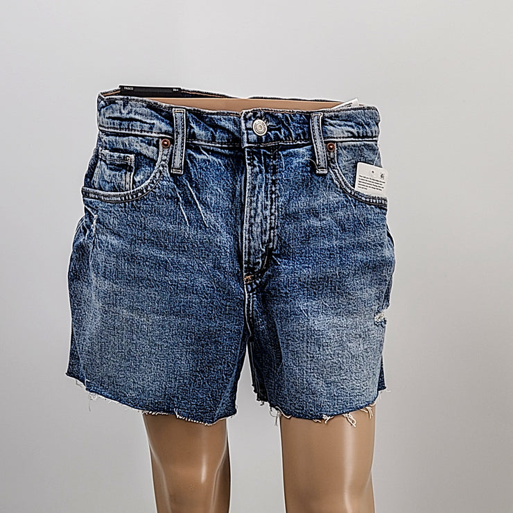 Silver Jeans Co. Denim Boyfriend Shorts, Choose Sz/Color