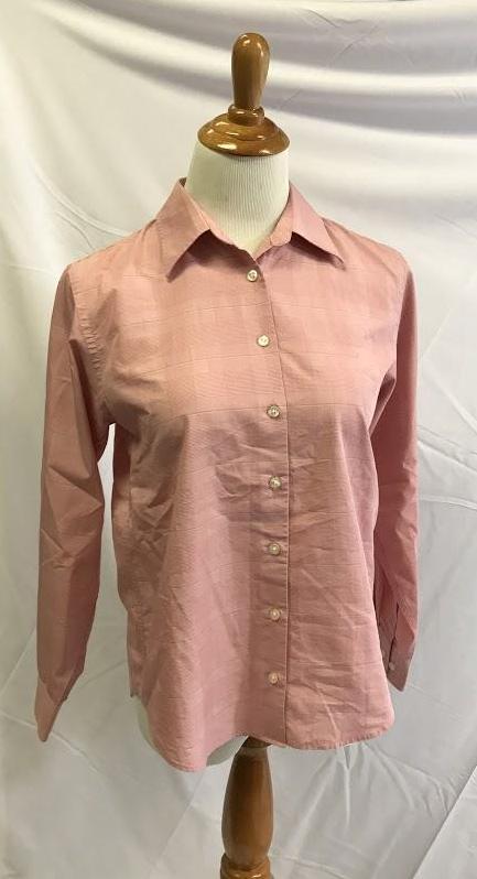 Lands End Womens Button Down Shirt, Size 6 Petite