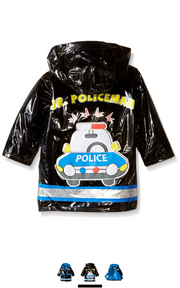 Wippette Baby Policeman Rainwear, Royal, 18 Months
