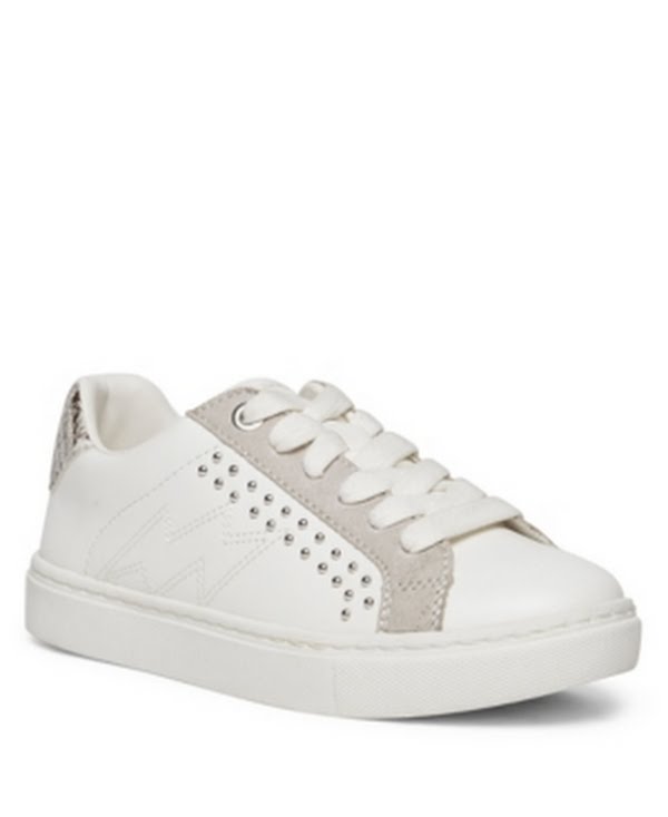 Steve Madden Big Girls JBianca White Fashion Sneaker, Size 1