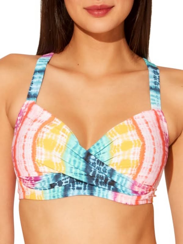 Bleu by Rod Beattie Crisscross Underwire Bikini Top