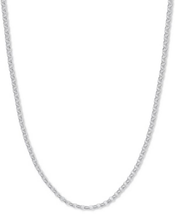 Giani Bernini Rolo Link 18 Chain Necklace in Sterling Silver