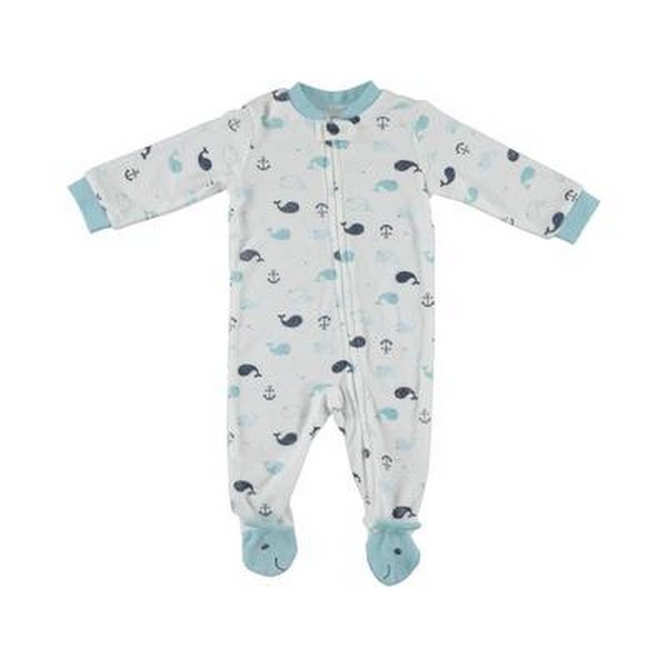 Chickpea Baby Boys French Terry Printed Coverall