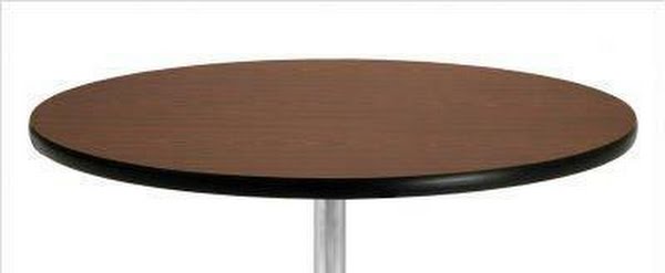 OFM Multi-Use 42 In, Round, Mahogany Table Top