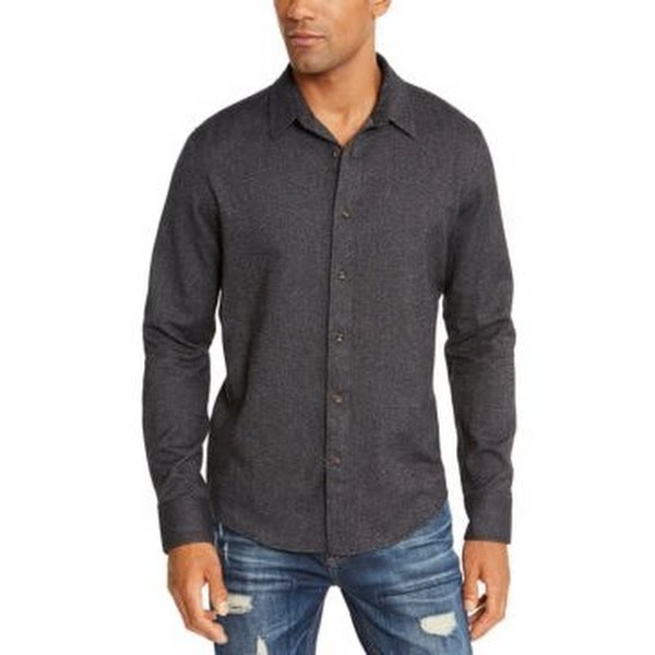 American Rag Mens Matt Regular-Fit Brushed Twill Shirt