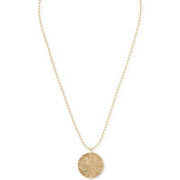 Lucky Brand Pave Coin Pendant Necklace – Women’s Ladies Accessories Jewelry Neck