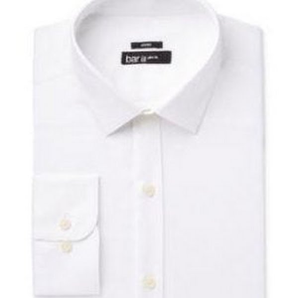 Bar III Mens Slim-Fit Stretch Dress Shirt