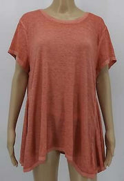 Style & Co Seamed High-Low Top, Size Medium