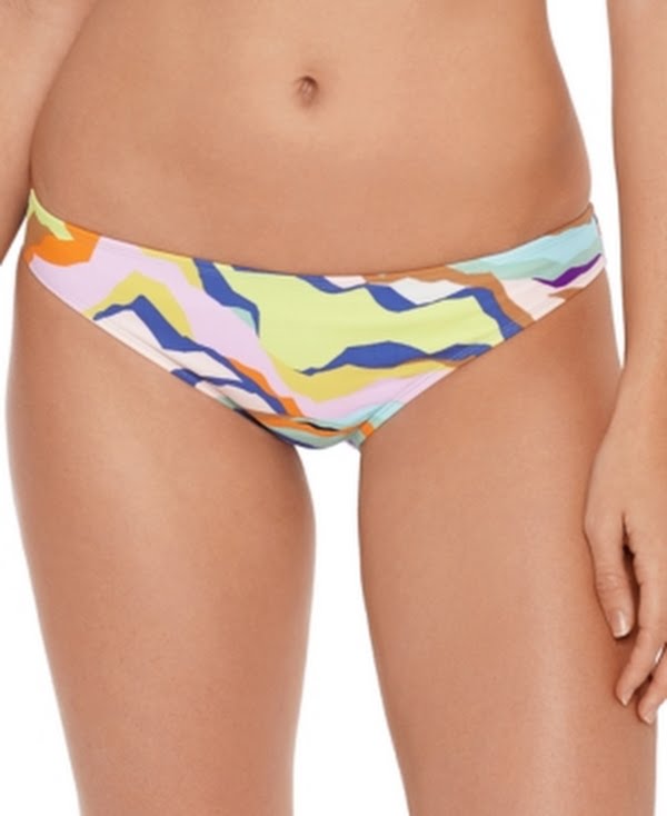 Salt + Cove Juniors Striped Bikini Swim Bottom