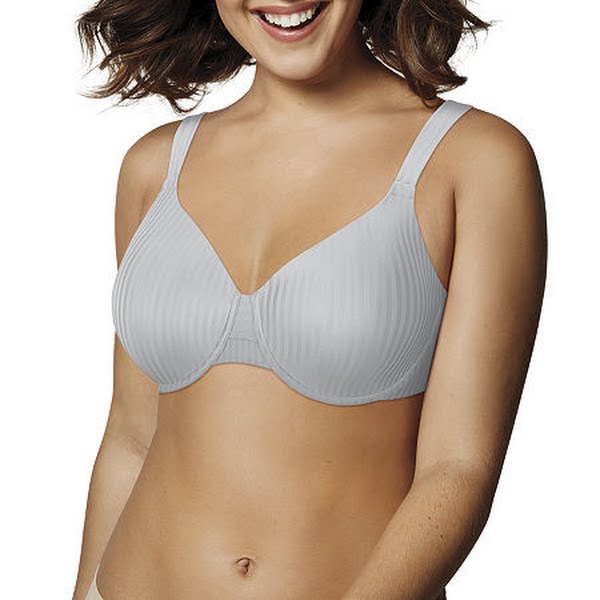 Playtex Womens Secrets All Over Smoothing Full Figure Wirefree Bra